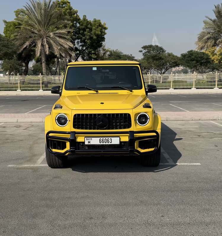 Mercedes G63 2025 Rental Dubai - View 2