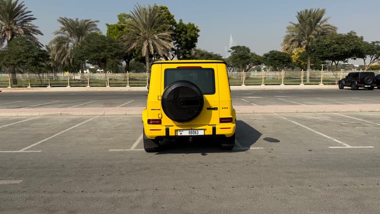 Mercedes G63 2025 Rental Dubai - View 5