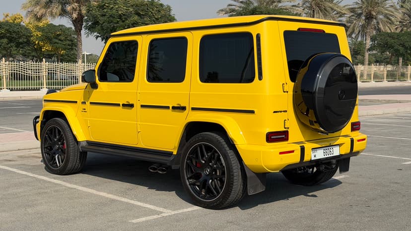 Mercedes G63 2025 Rental Dubai - View 6