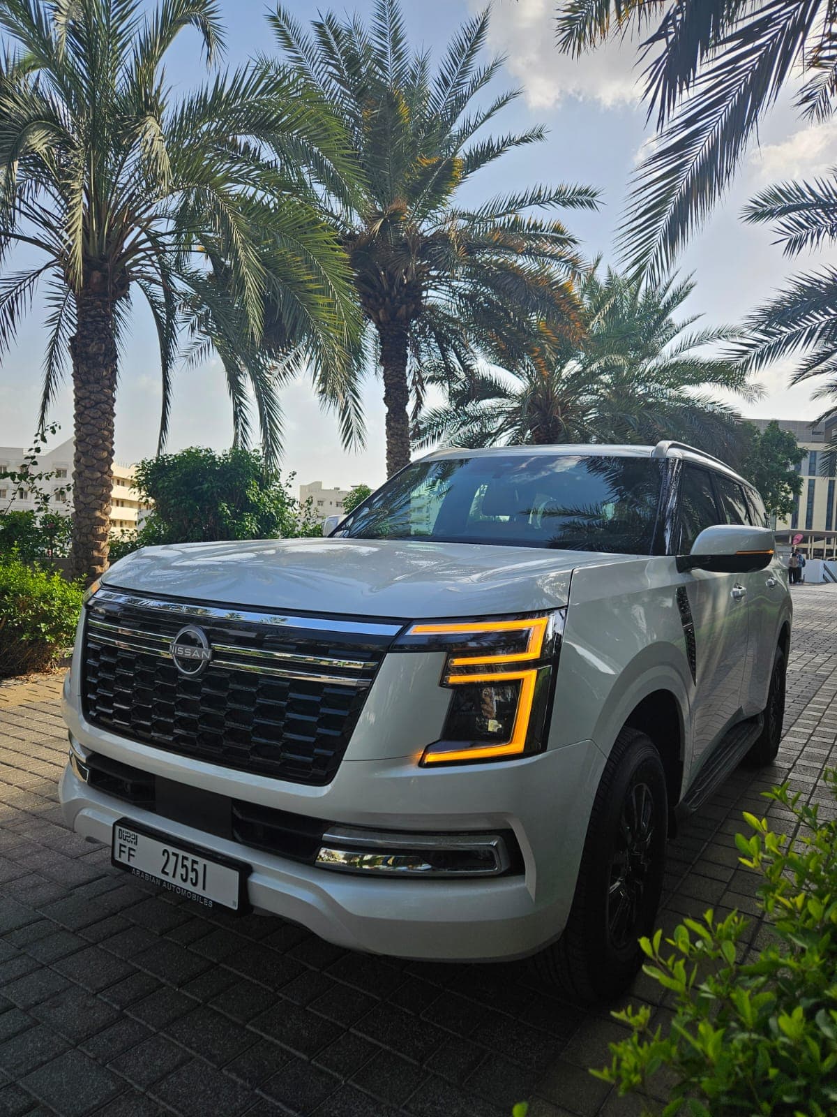 NISSAN Nissan Patrol 2026 Rental Dubai - Front View