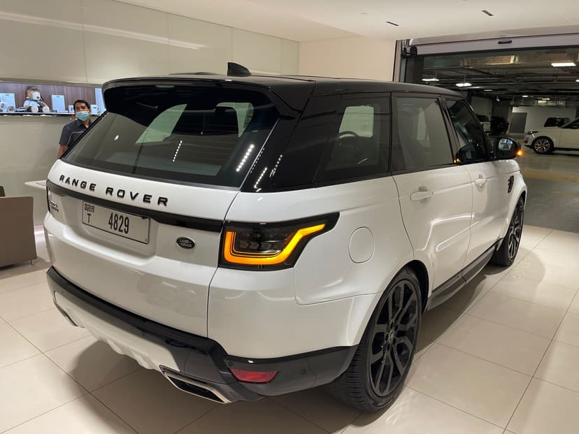 Range Rover Sport Black Edition 2022 Rental Dubai - View 2