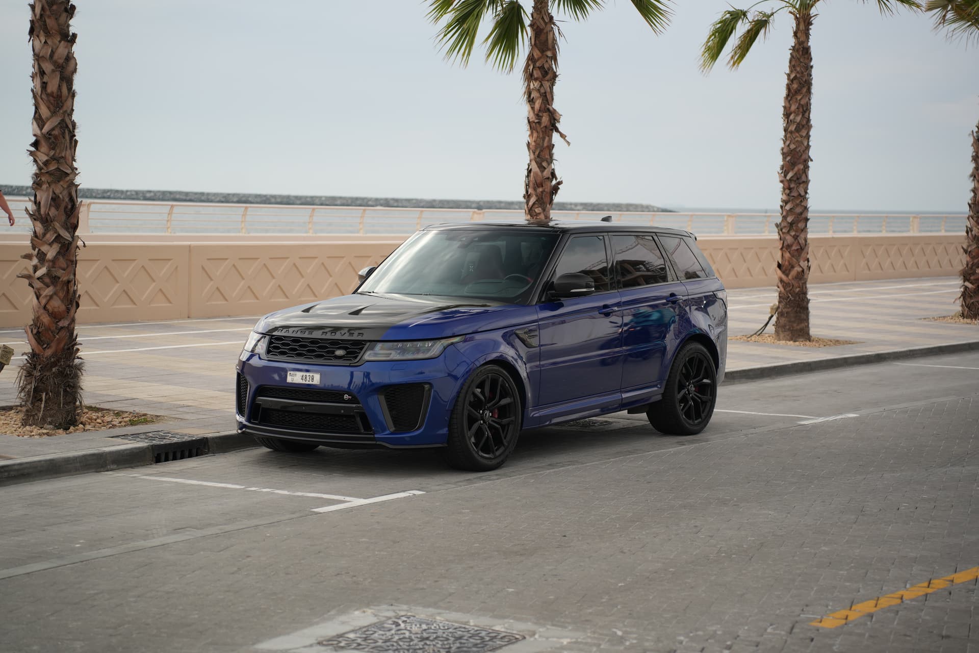 Land Rover Range Rover Sport SVR 2022 huren Dubai - Detailweergave
