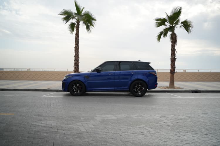 Range Rover Sport SVR 2022 Rental Dubai - View 3