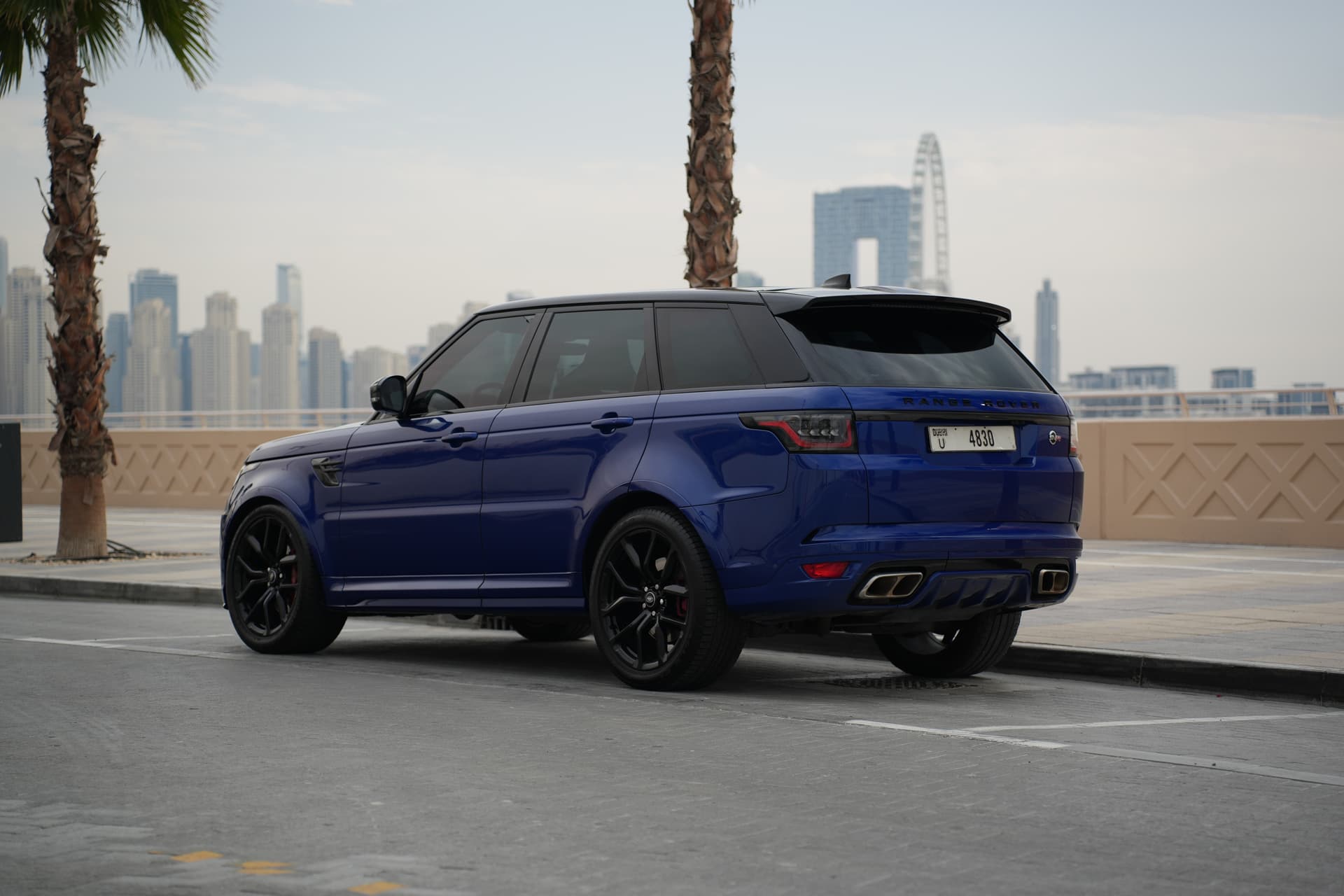 Land Rover Range Rover Sport SVR 2022 huren Dubai - Detailweergave