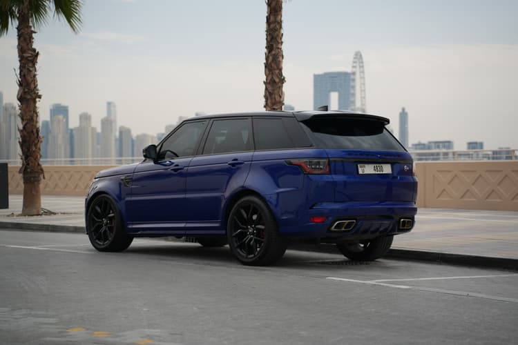 Range Rover Sport SVR 2022 Rental Dubai - View 4