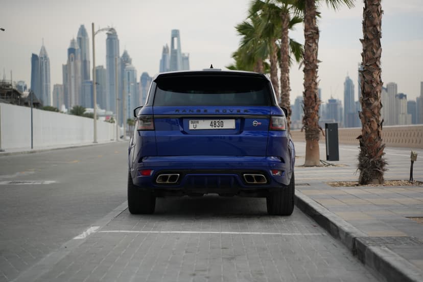 Range Rover Sport SVR 2022 Rental Dubai - View 5