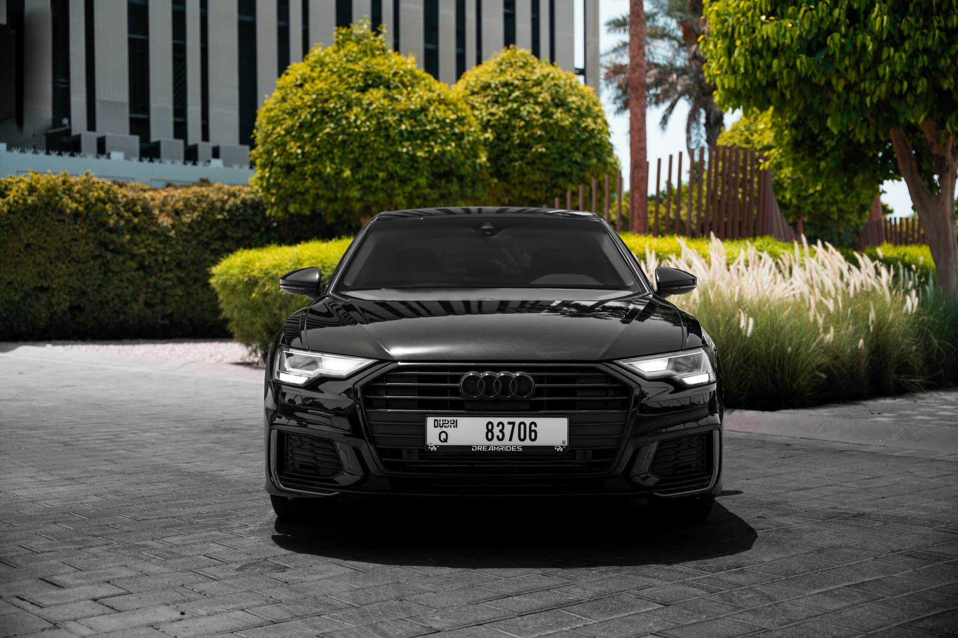 Audi A6 2022 Rental Dubai - Front View