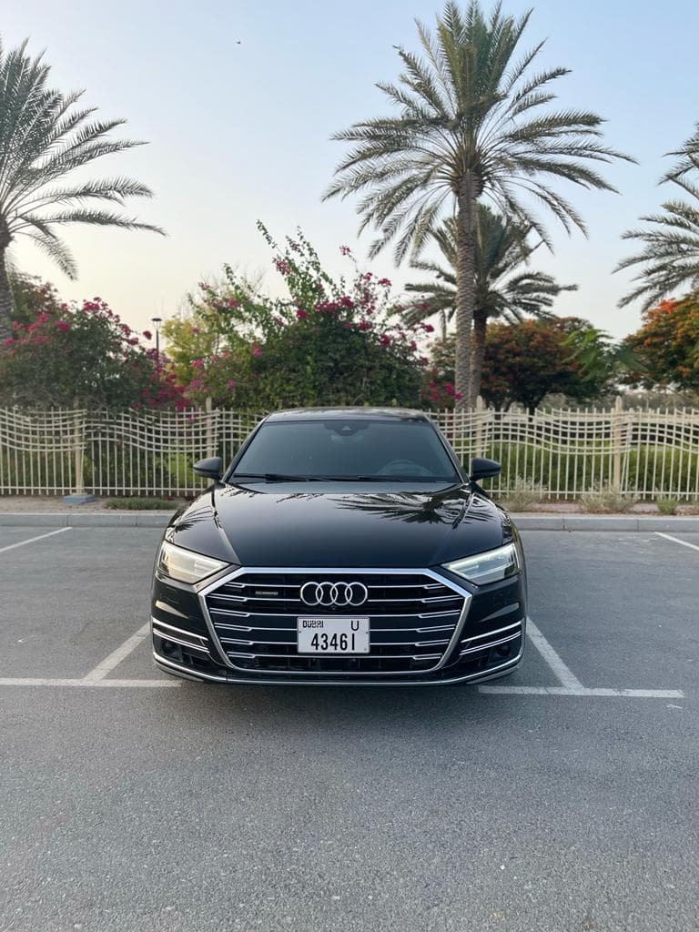 Audi A8 2019 Rental Dubai - View 2