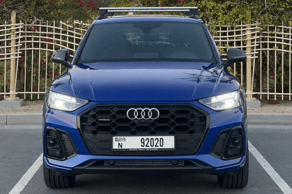 Audi Q5 2021 Rental Dubai - Front View