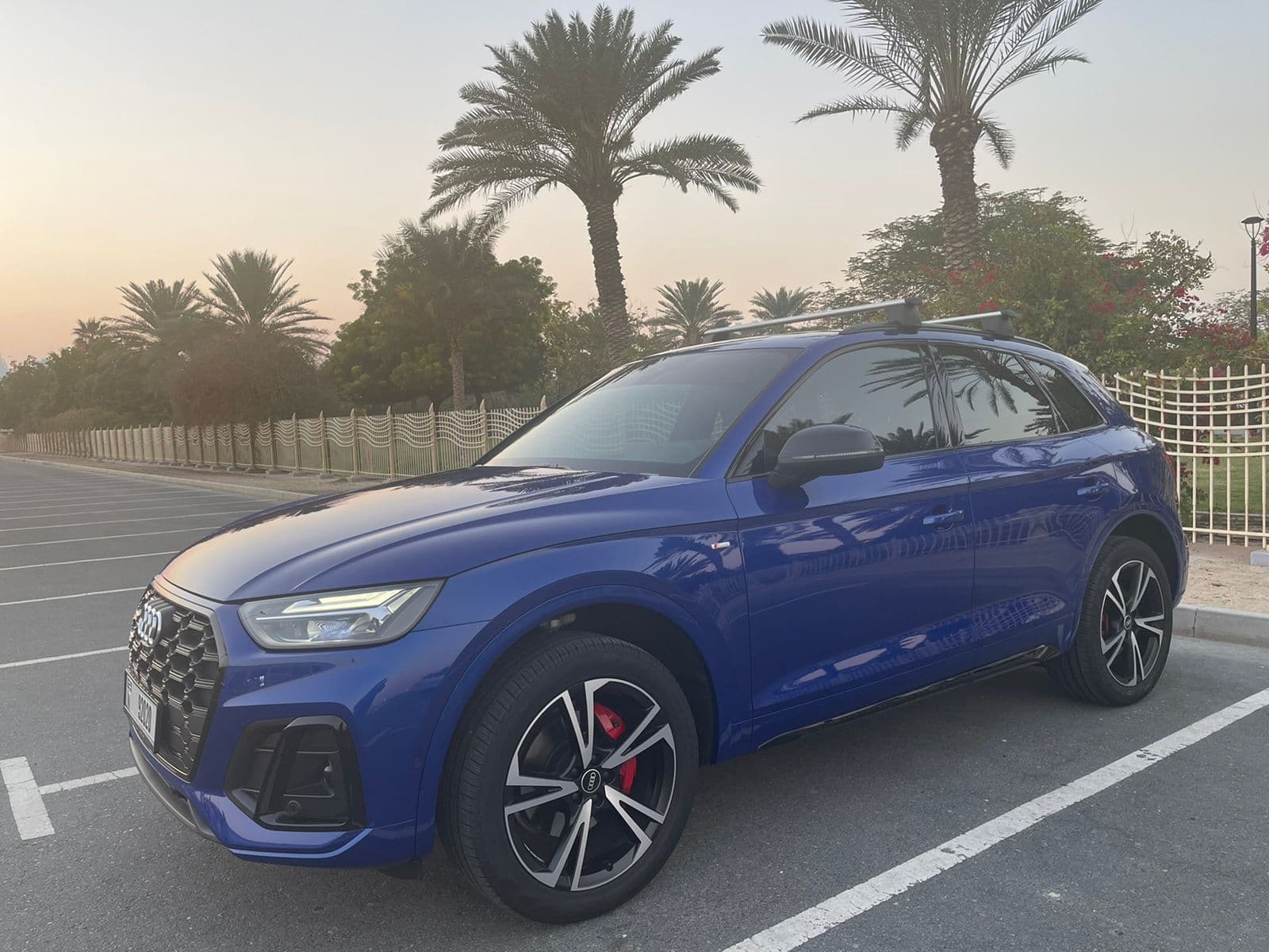 Audi Q5 2021 Rental Dubai - View 2