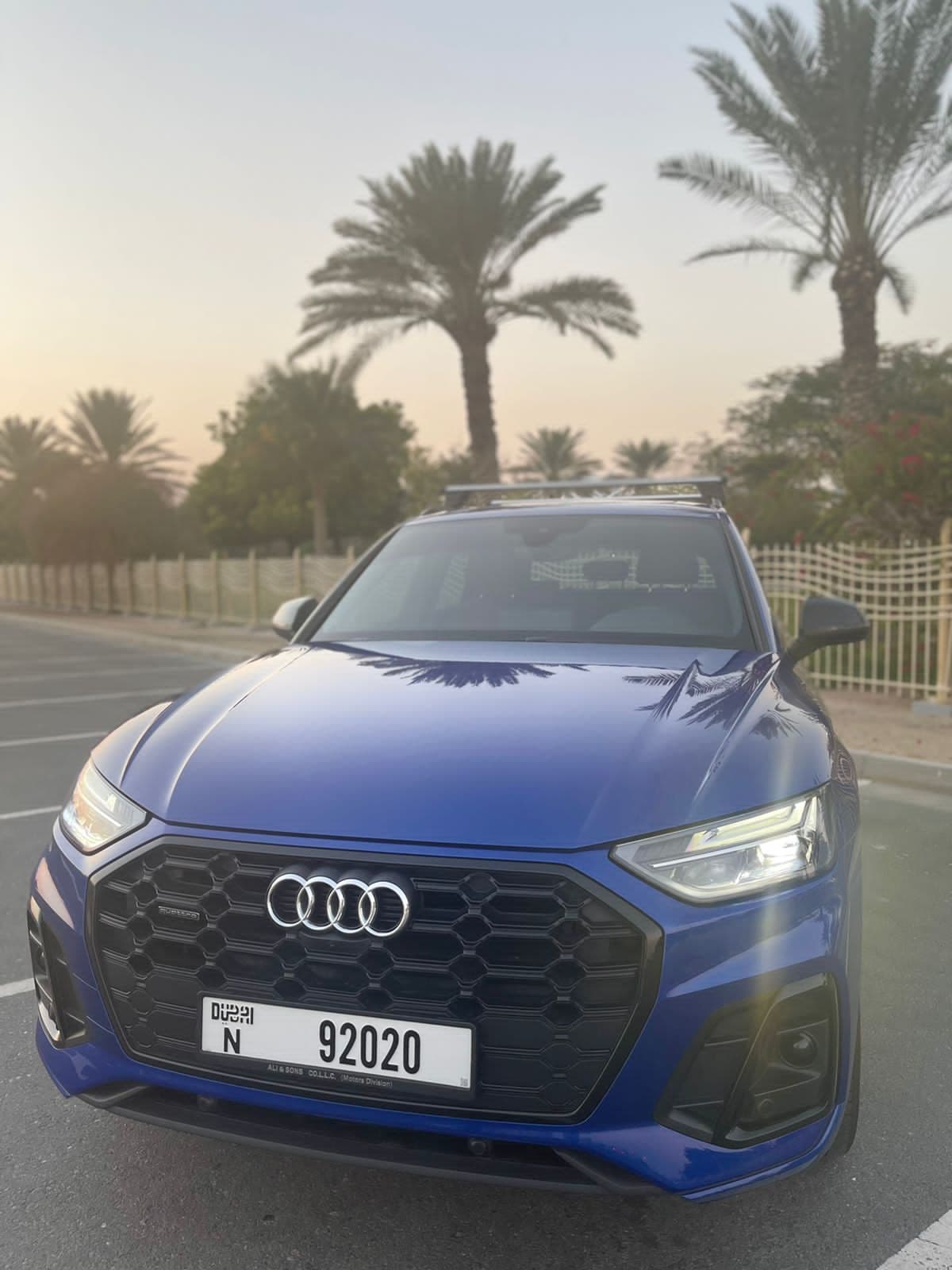 Audi Q5 2021 Rental Dubai - View 3