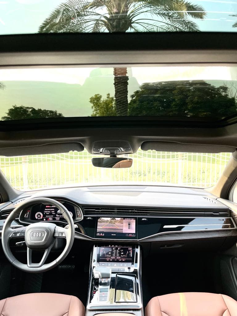 Audi Q7 2021 Rental Dubai - View 4