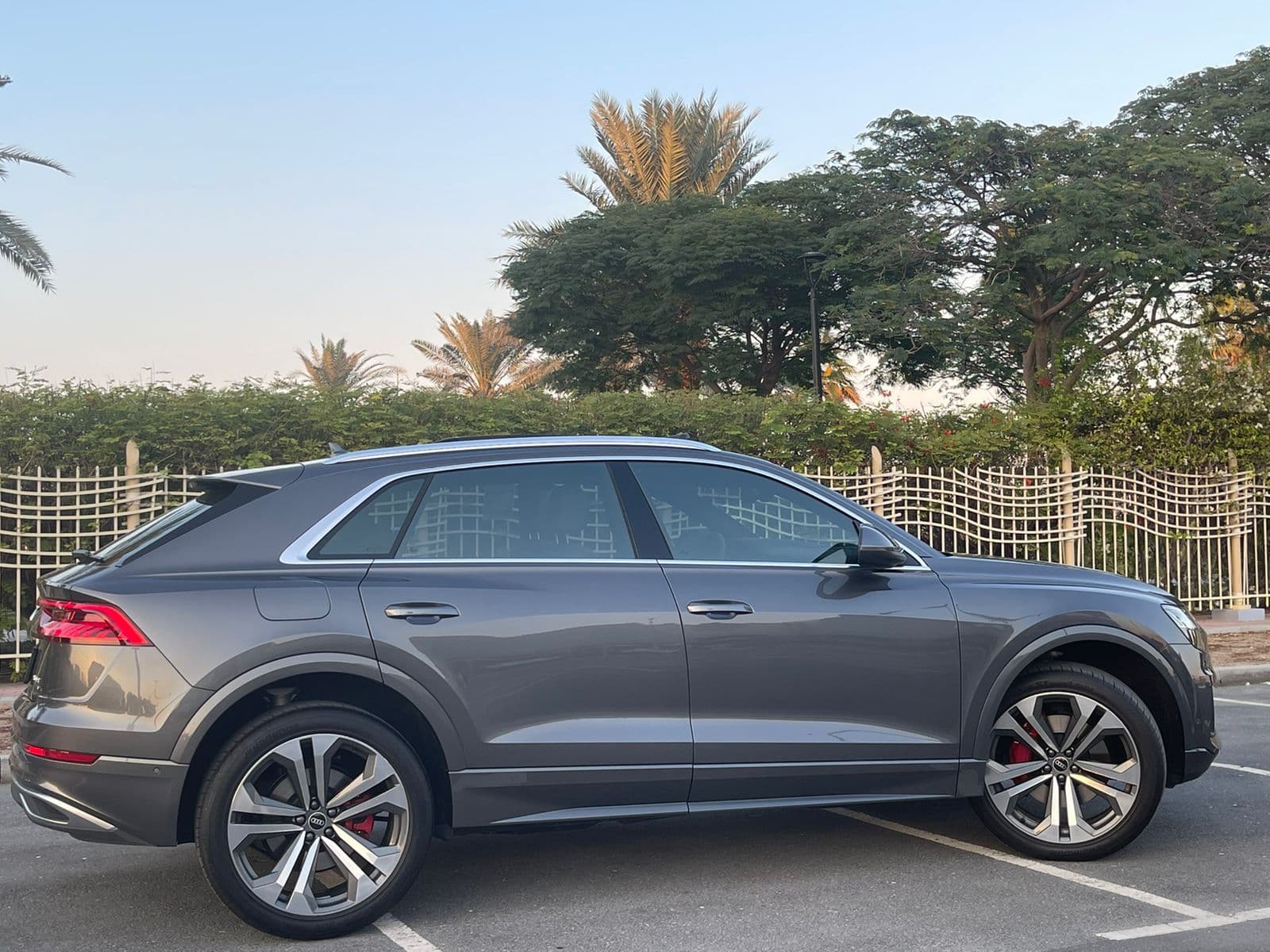 Audi Q8 2022 Rental Dubai - View 2