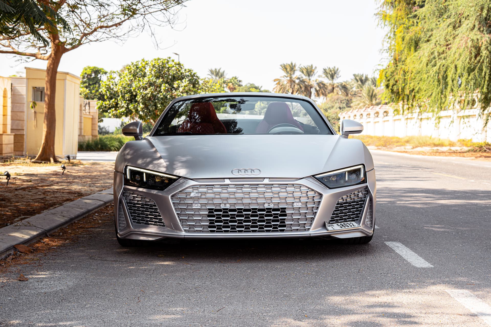 Audi R8 Spyder V10 2022 Rental Dubai - View 2