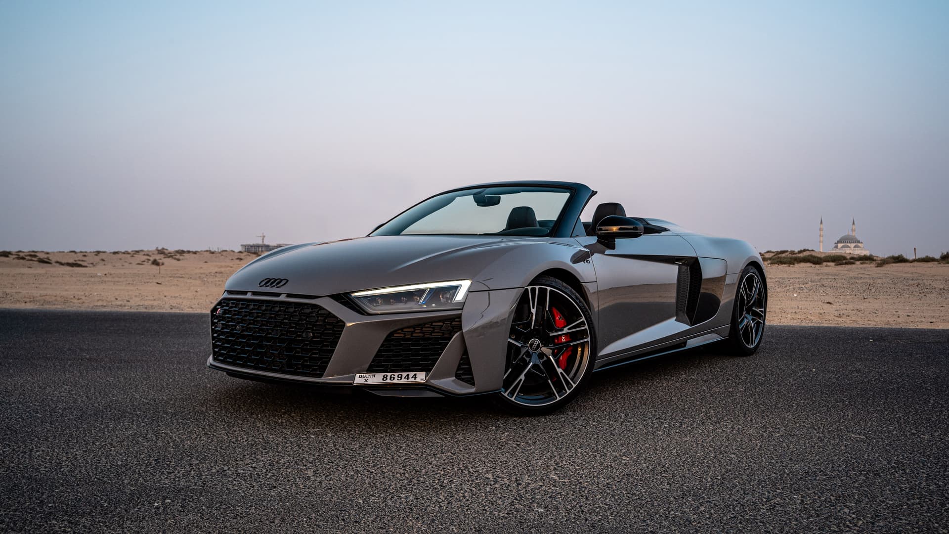 Audi R8 Spyder V10 Performance 2024 for rent in Dubai