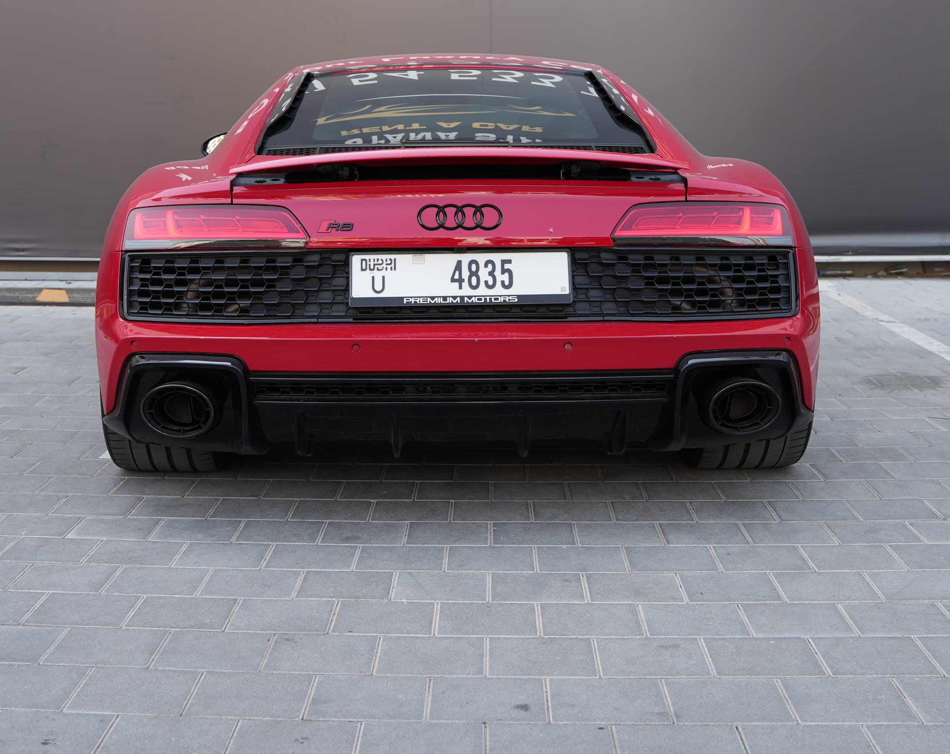 Audi R8 V10 2023 Rental Dubai - View 3