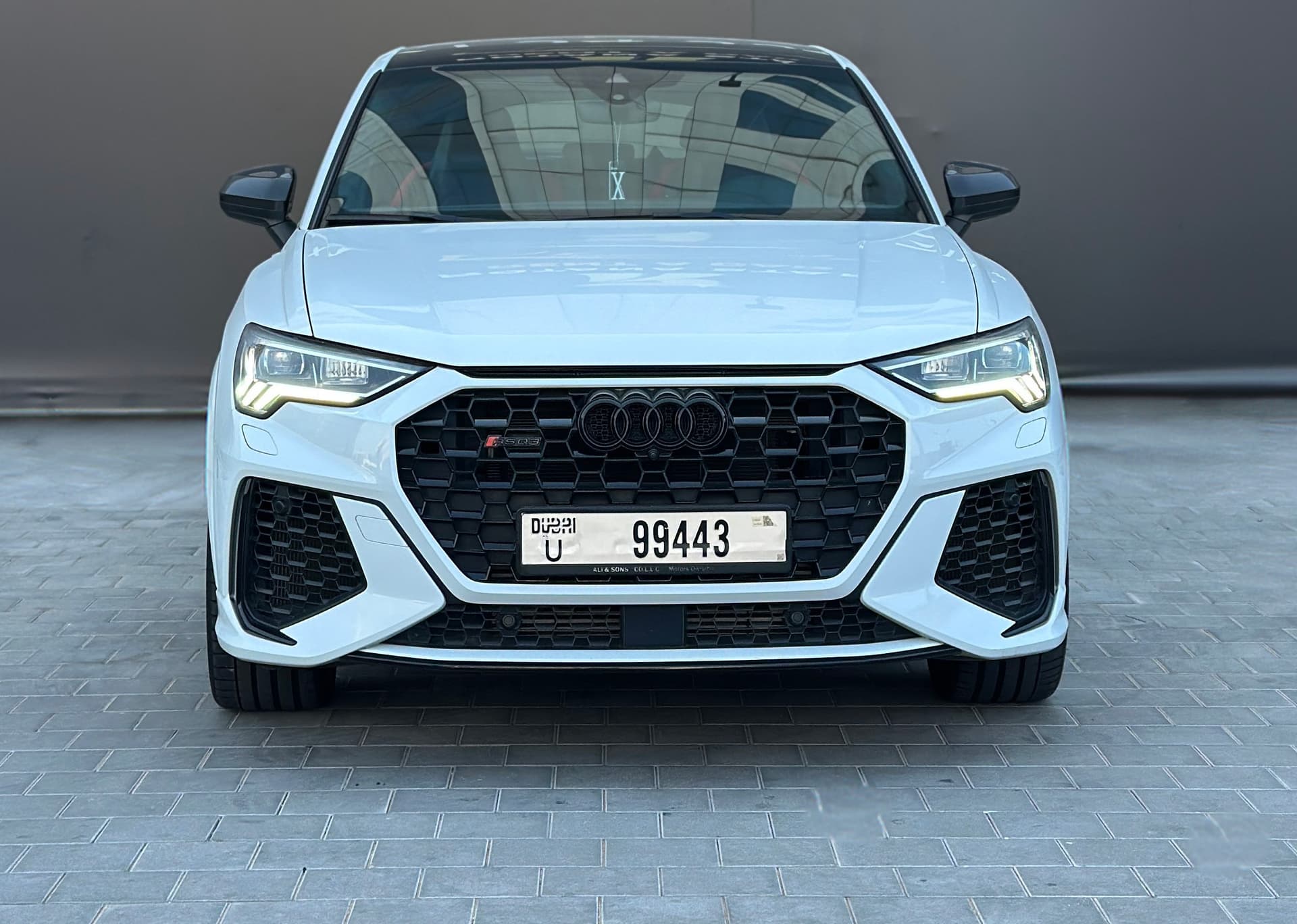 Audi RS Q3 2021 Rental Dubai - Front View