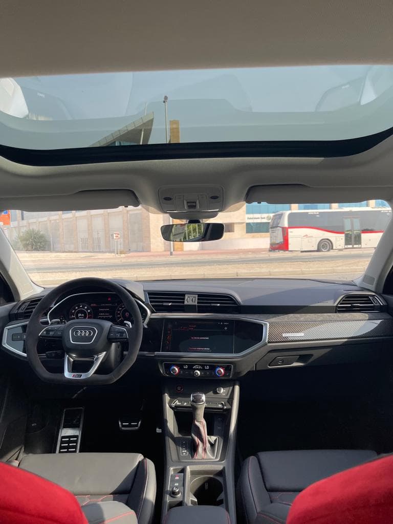 Audi RS Q3 2022 Rental Dubai - View 3