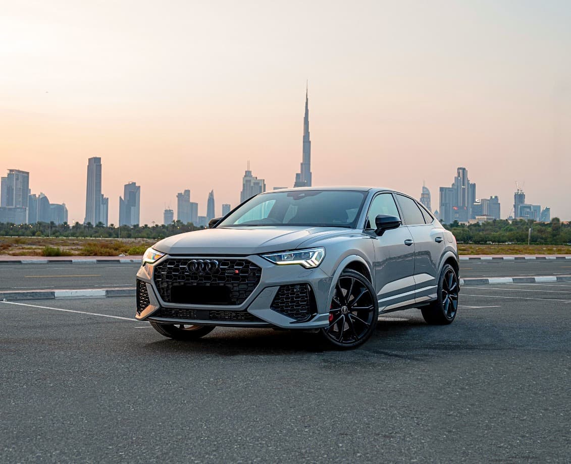 Audi RS Q3 Sportback 2023 Rental Dubai - Front View