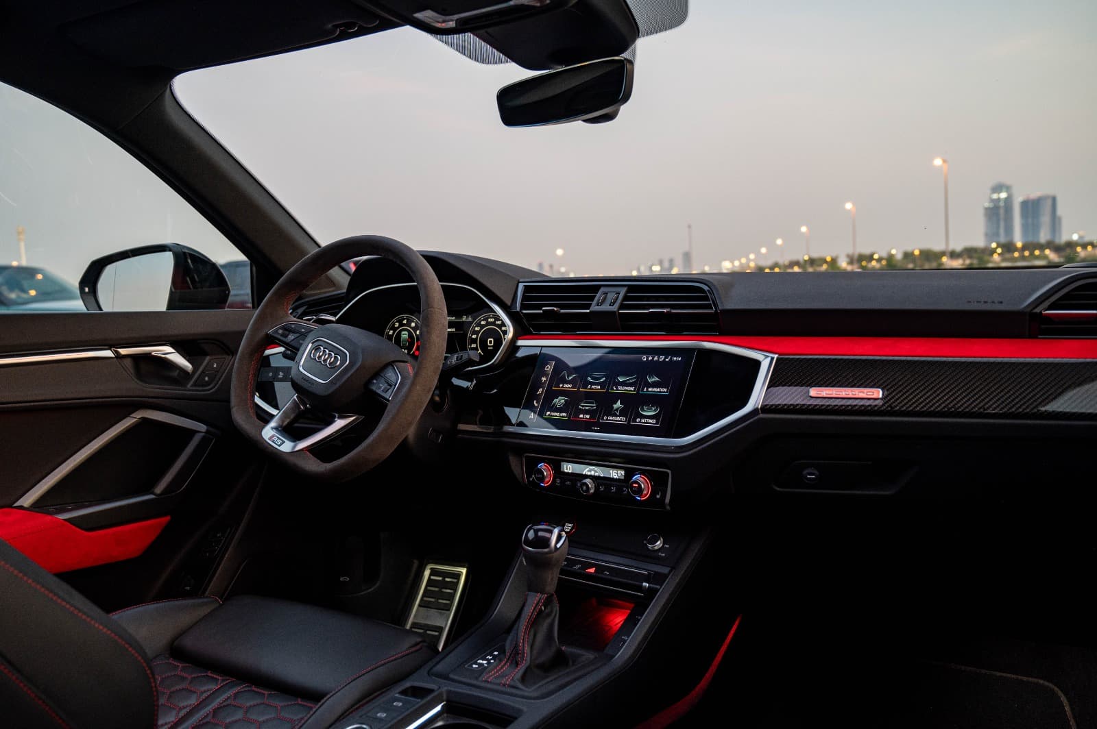 Audi RS Q3 Sportback 2023 Rental Dubai - View 2