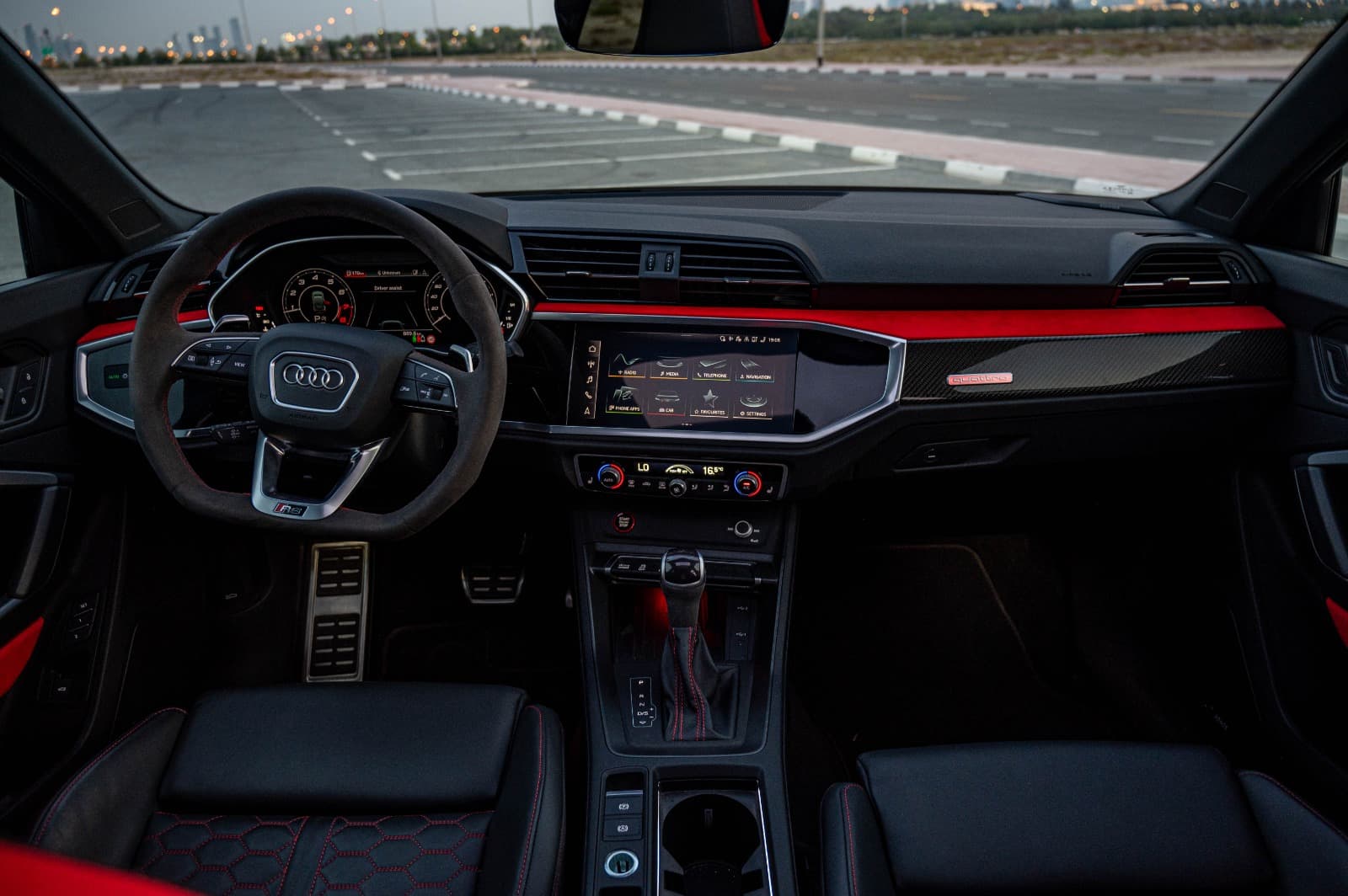 Audi RS Q3 Sportback 2023 Rental Dubai - View 4