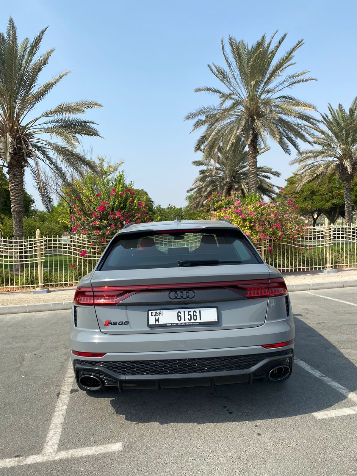 Audi RS Q8 2021 Rental Dubai - View 4