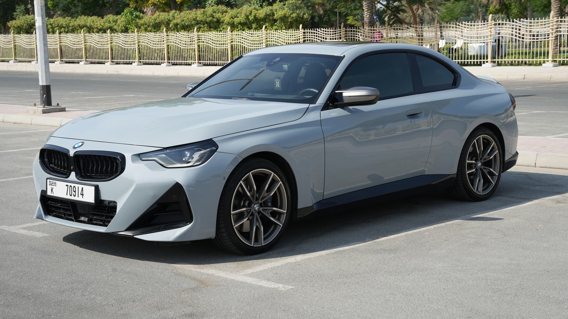 BMW 2 Series M240i 2023 Rental Dubai - Front View