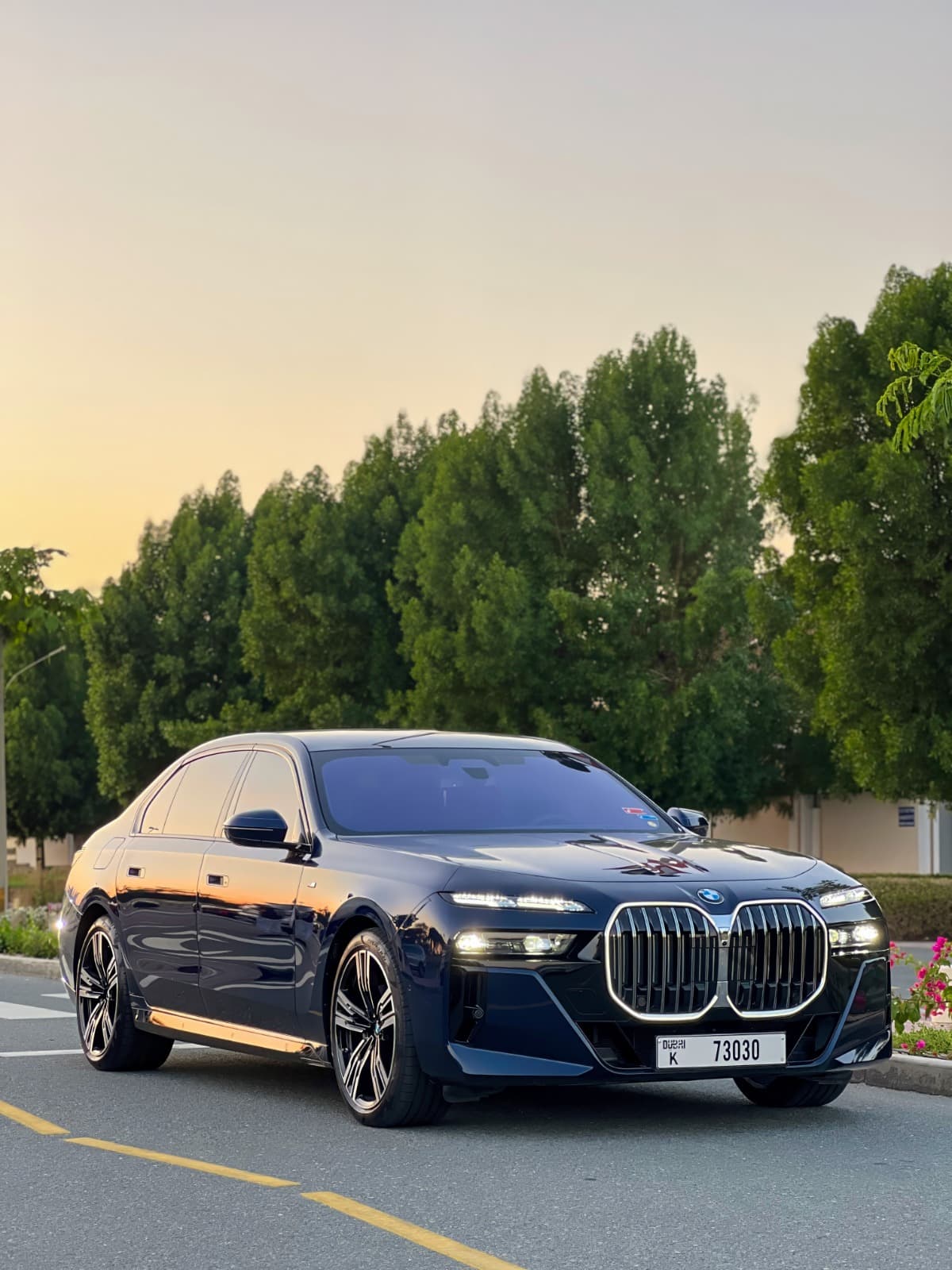 BMW 7 Series 730i 2024 Rental Dubai - View 2
