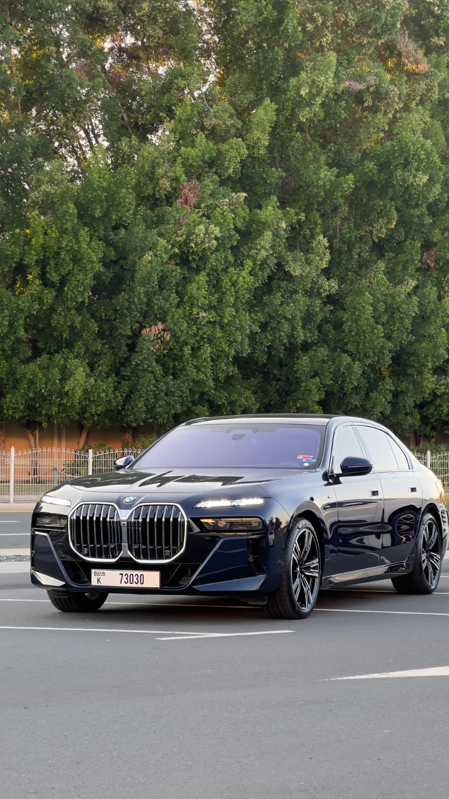 BMW 7 Series 730i 2024 Rental Dubai - View 3