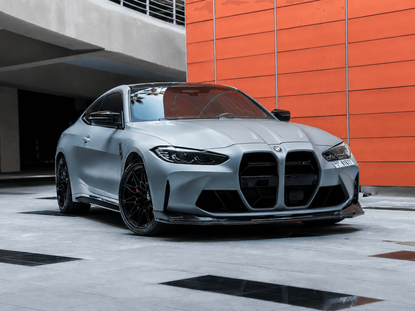 BMW M4 Competition 2025 Rental Dubai - Front View