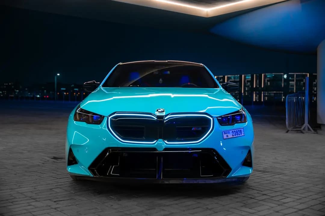 BMW M5 2025 Rental Dubai - View 2