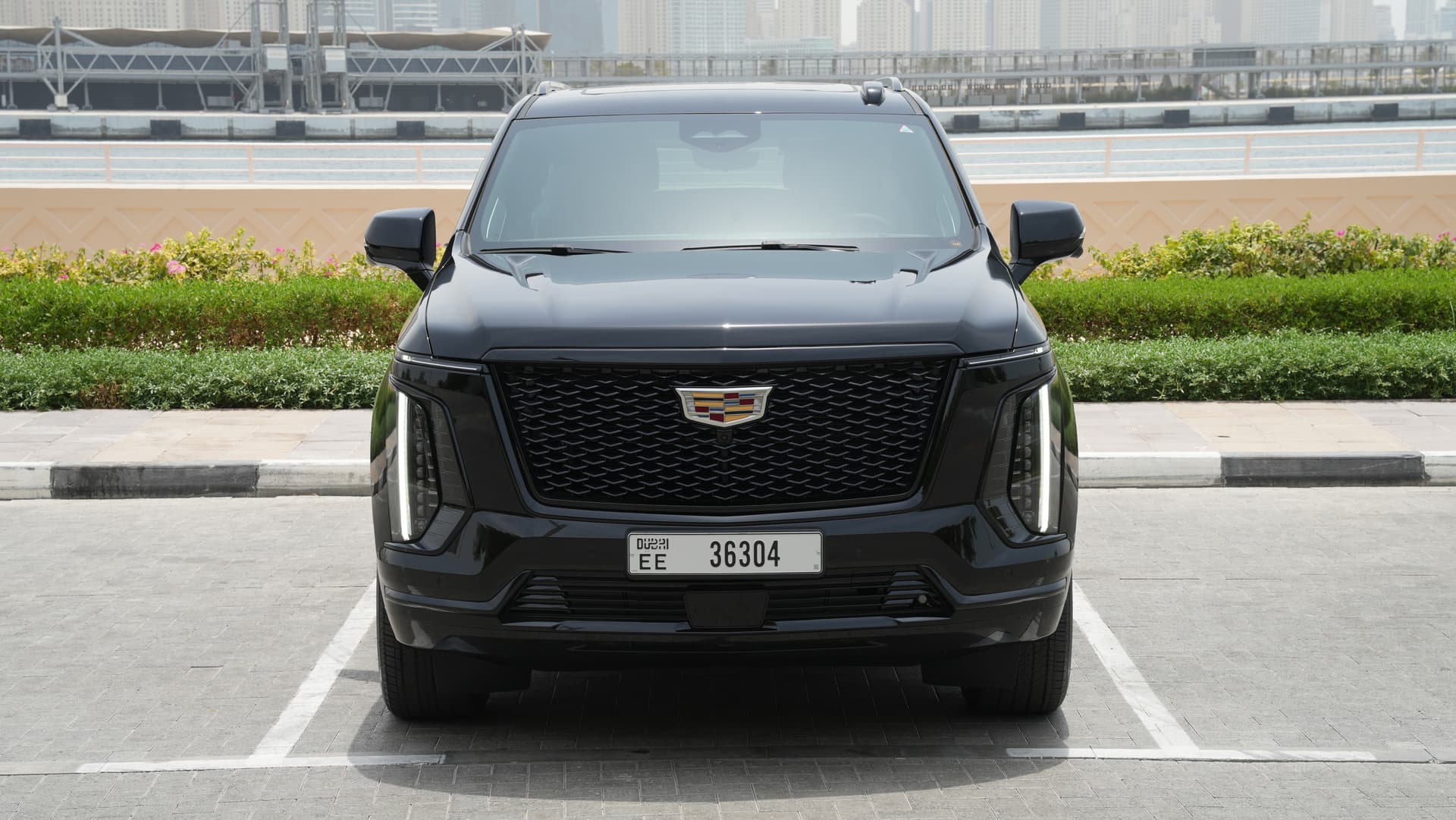 Cadillac Escalade 2025 Rental Dubai - Front View