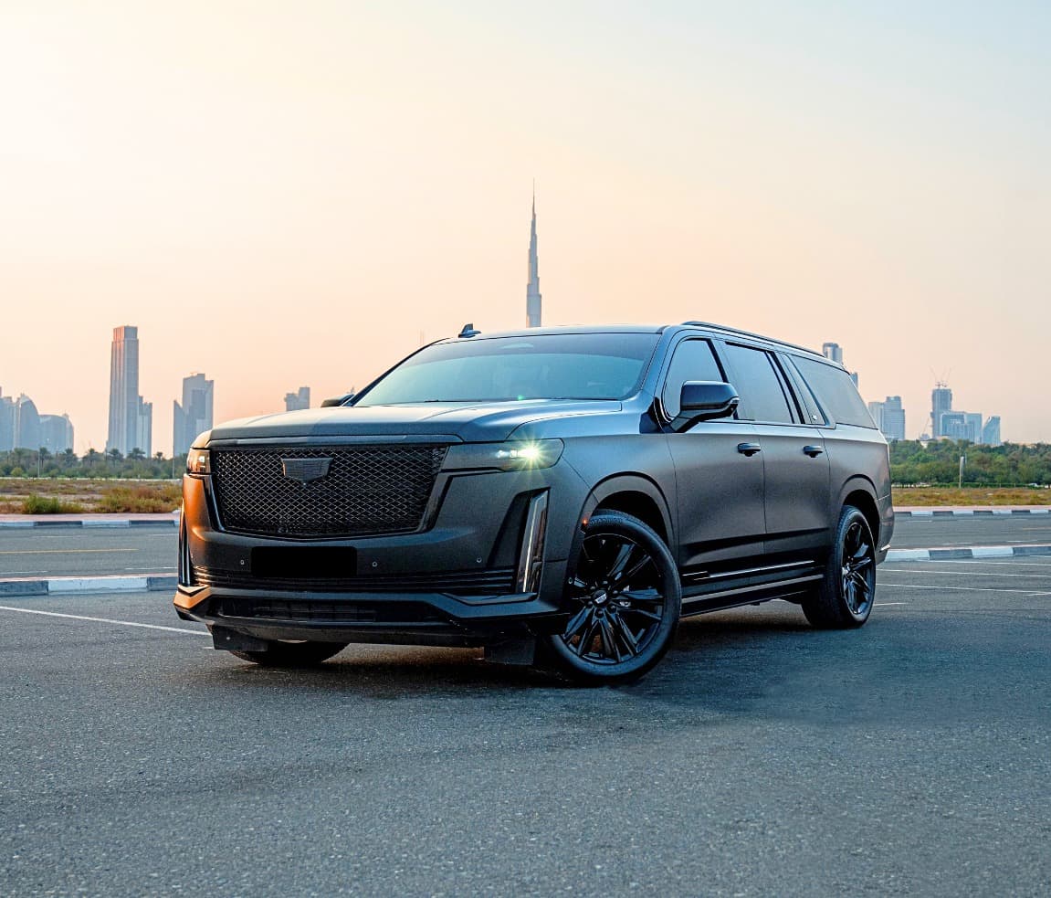 Cadillac Escalade ESV Sport Platinum 2024 Rental Dubai - Front View