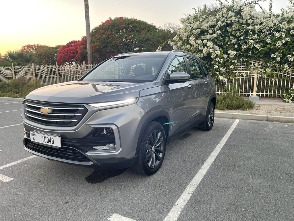 Chevrolet Captiva 2022 Rental Dubai - Front View