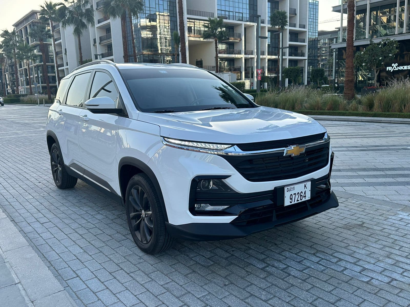Chevrolet Captiva 2025 Rental Dubai - Front View