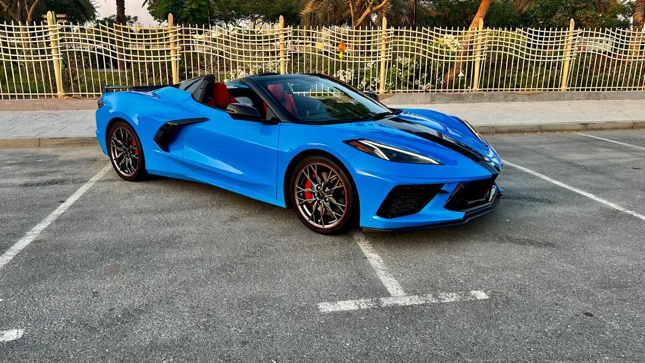 Chevrolet Corvette C8 2024 Rental Dubai - View 2