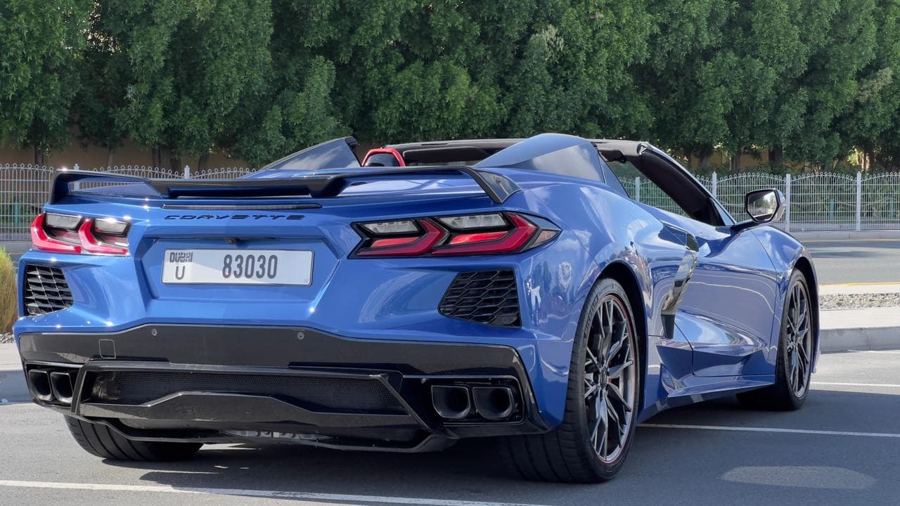 Chevrolet Corvette Stingray 2023 Rental Dubai - View 4