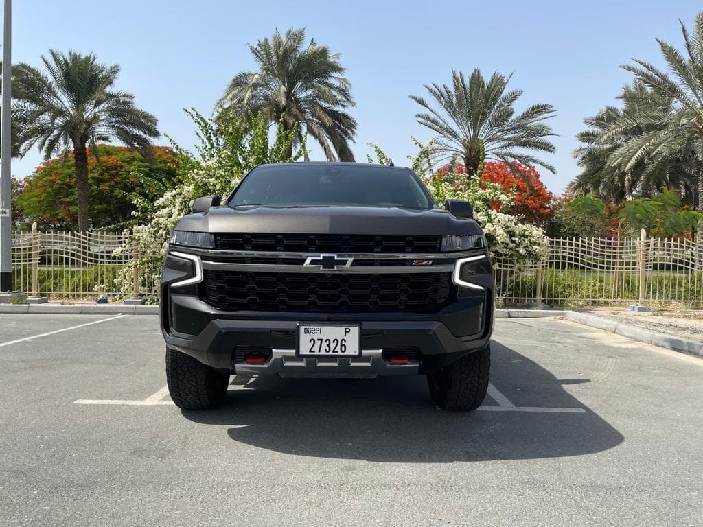 Chevrolet Tahoe 2021 Rental Dubai - Front View