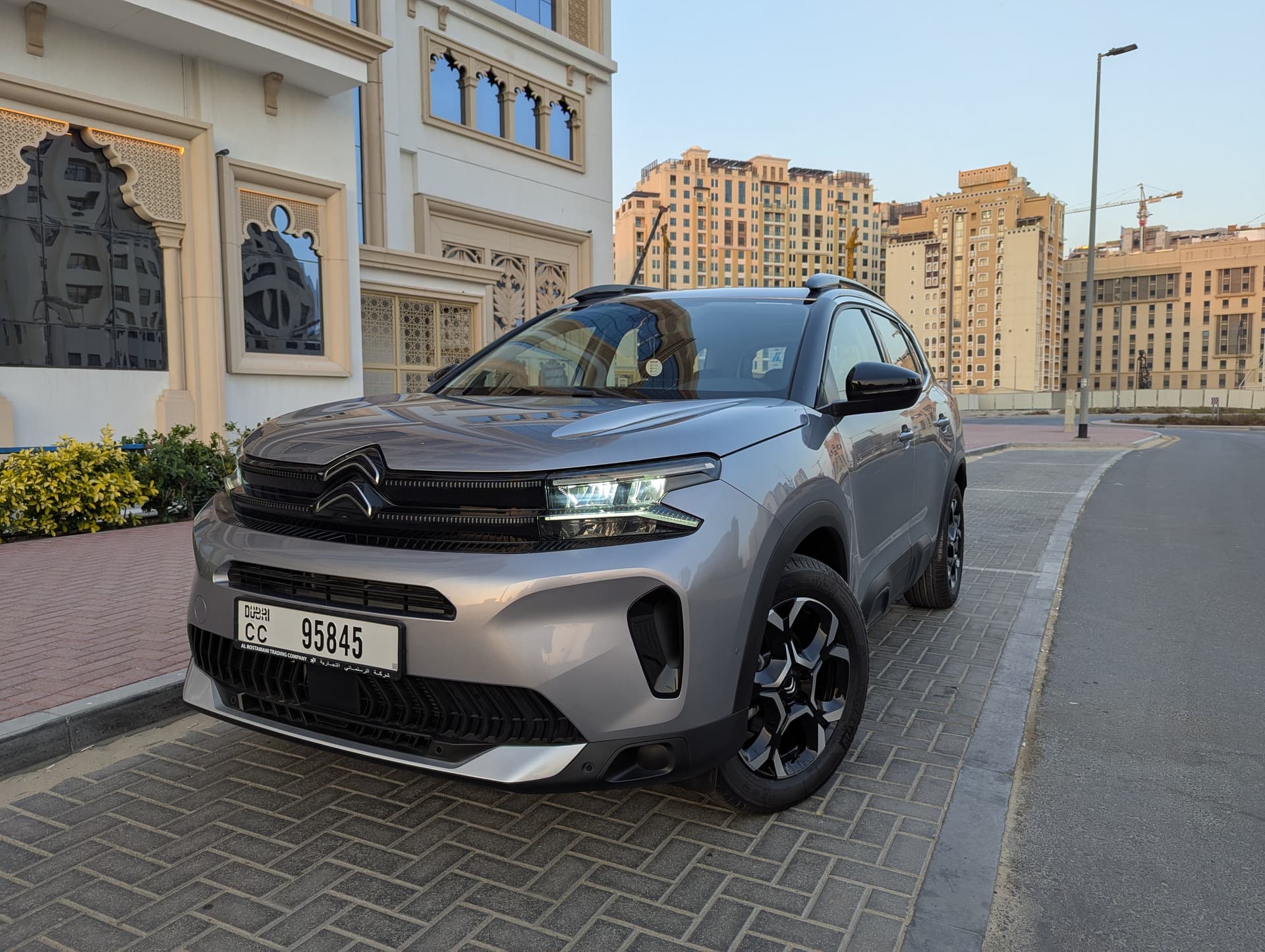 Citroen C5 Aircross 2025 Rental Dubai - Front View