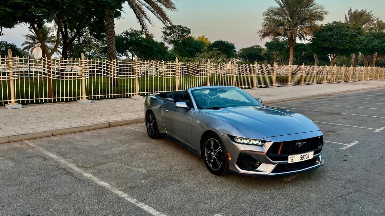 Ford Mustang Convertible 2025 Rental Dubai - View 2