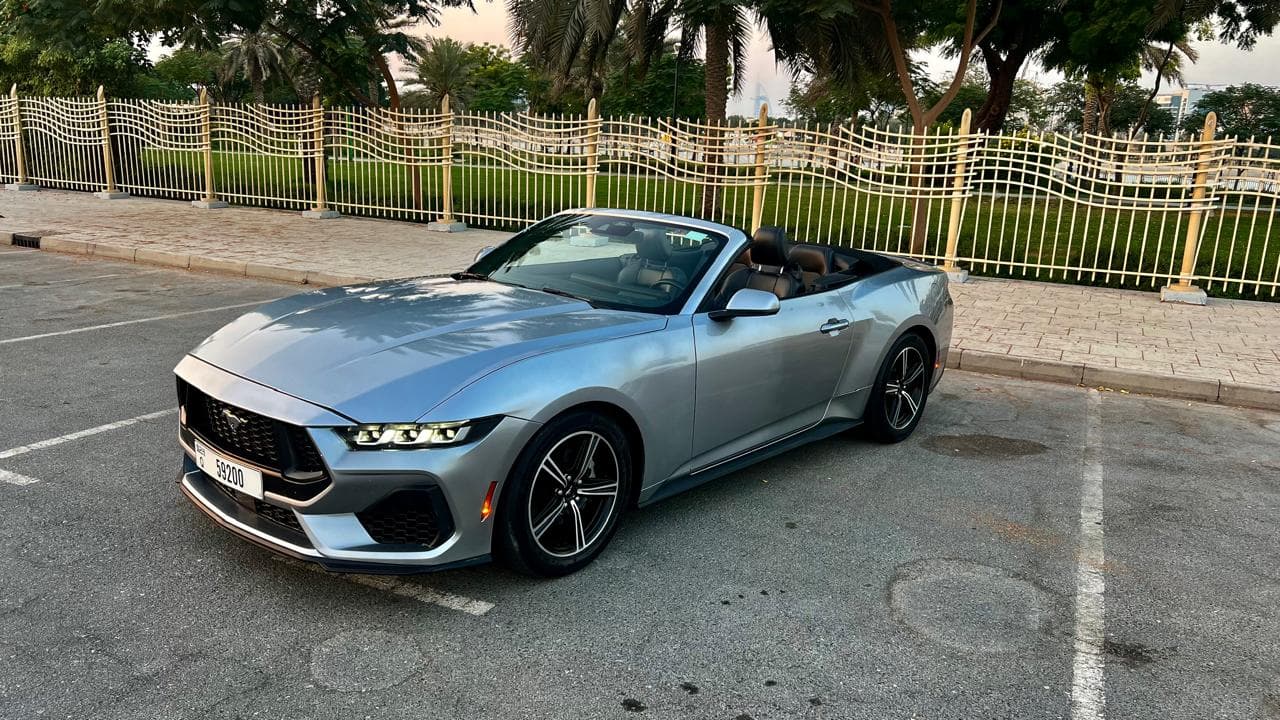 Ford Mustang Convertible 2025 Rental Dubai - View 3