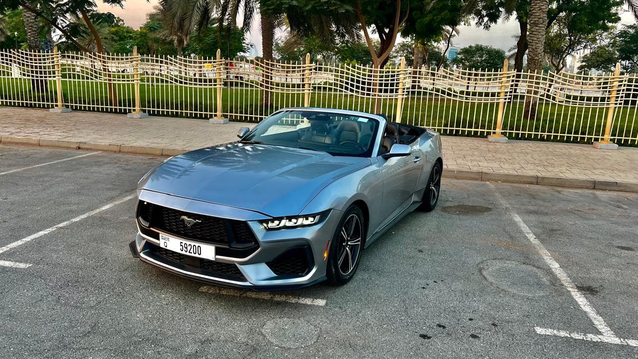 Ford Mustang Convertible 2025 Rental Dubai - View 4