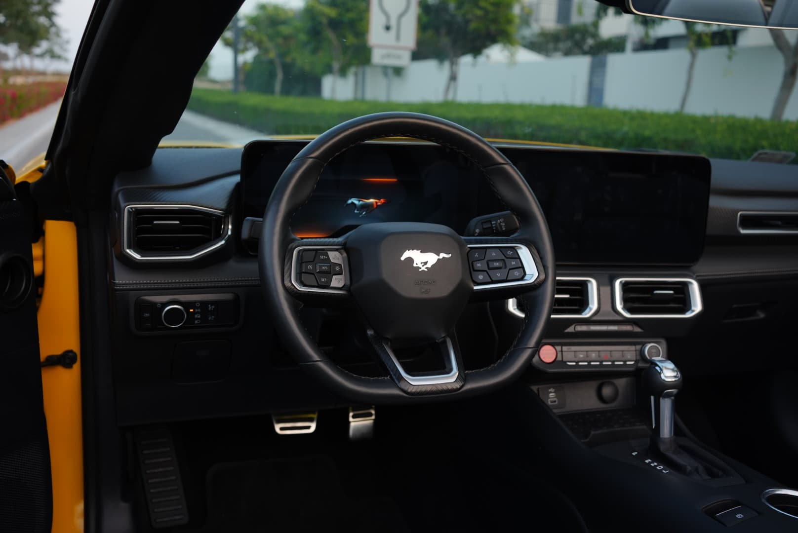 Ford Mustang EcoBoost 2024 Rental Dubai - View 3