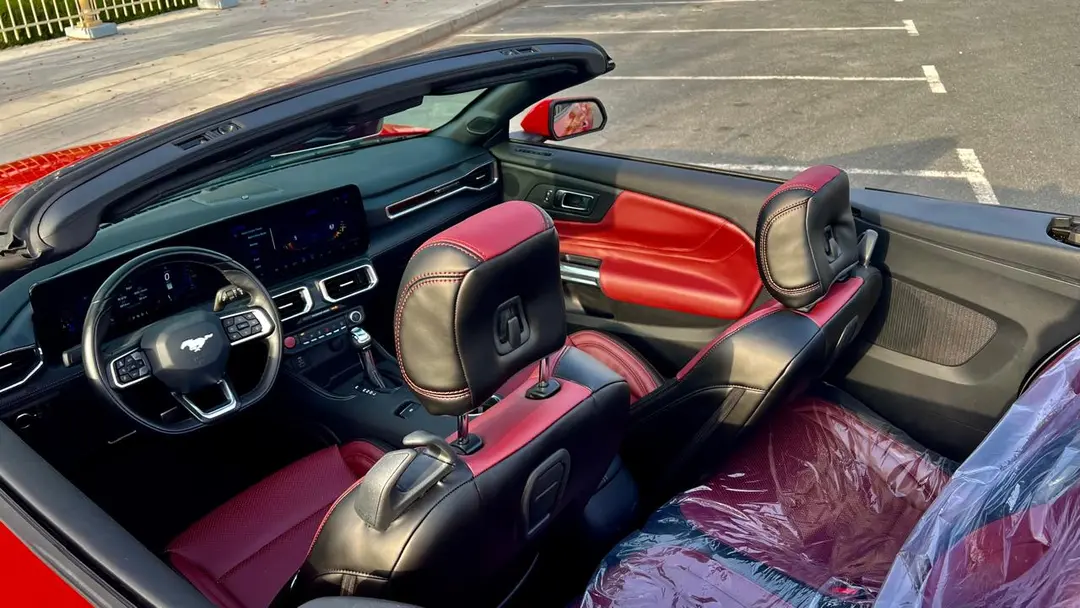 Ford Mustang EcoBoost Convertible 2025 Rental Dubai - View 4
