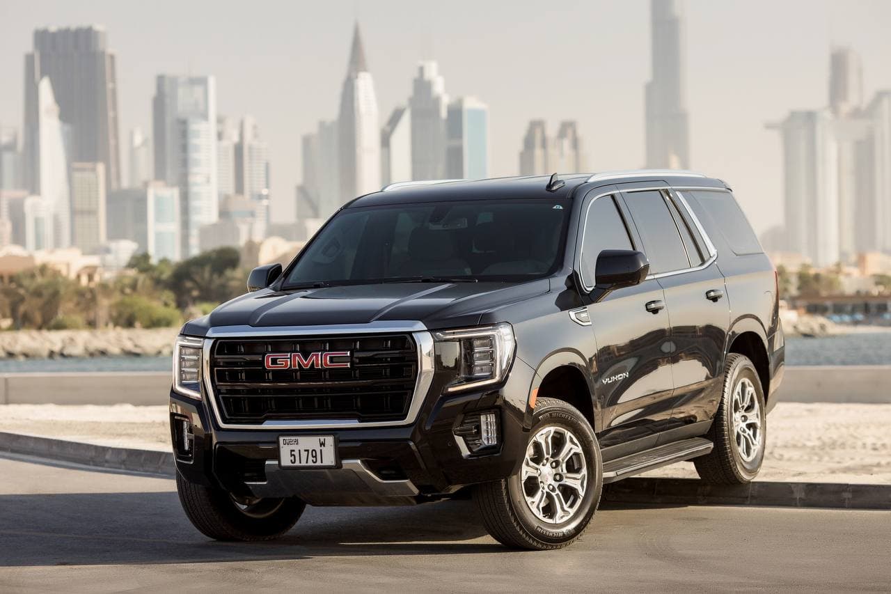 GMC Yukon 2022 Rental Dubai - Front View