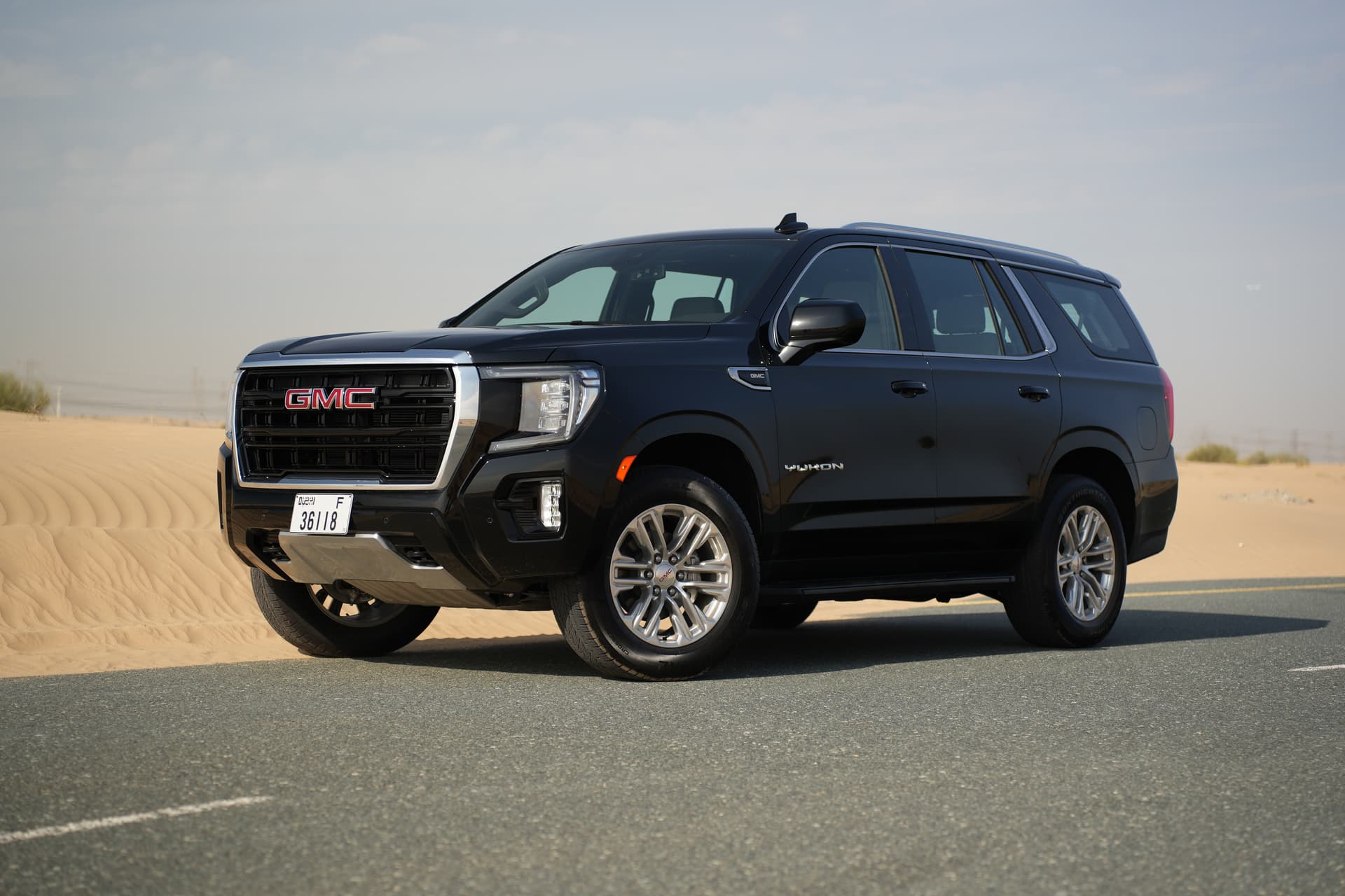 GMC Yukon 2024 Rental Dubai - Front View