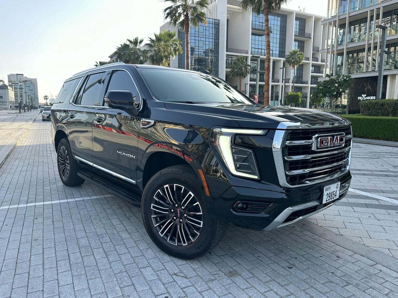 GMC Yukon Elevation 2025 Rental Dubai - Front View