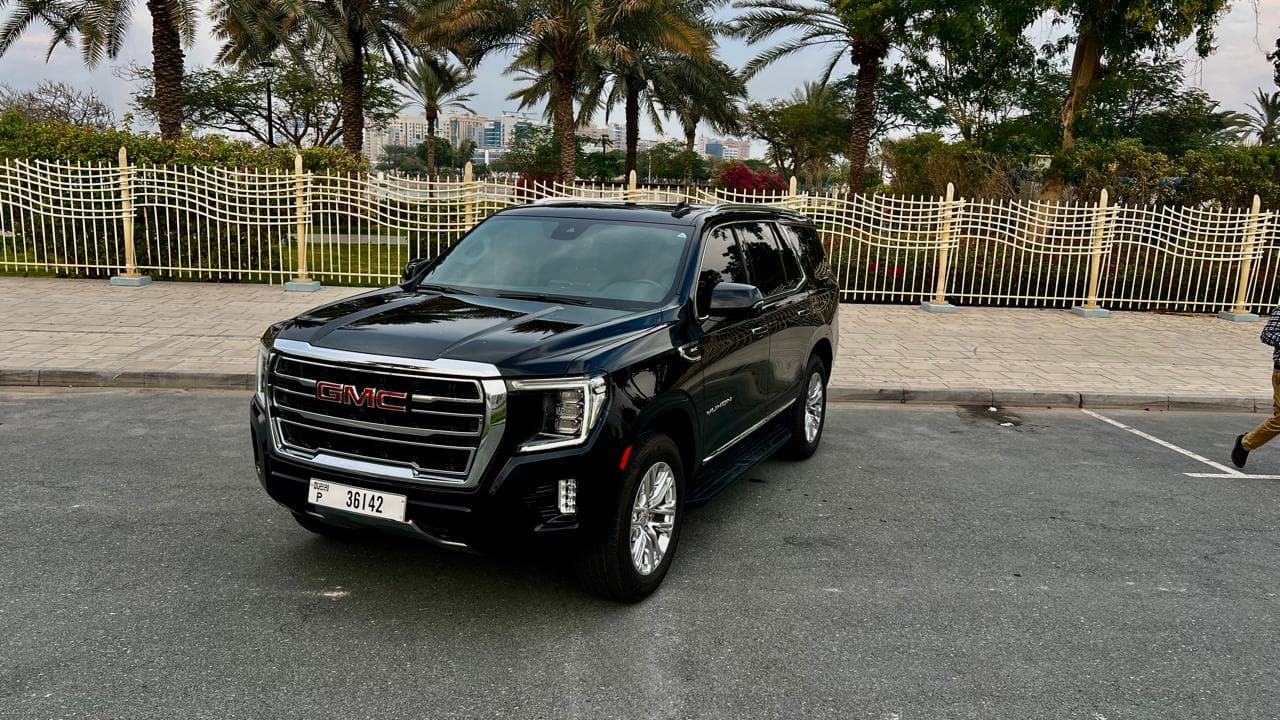 GMC Yukon SLT 2024 Rental Dubai - Front View