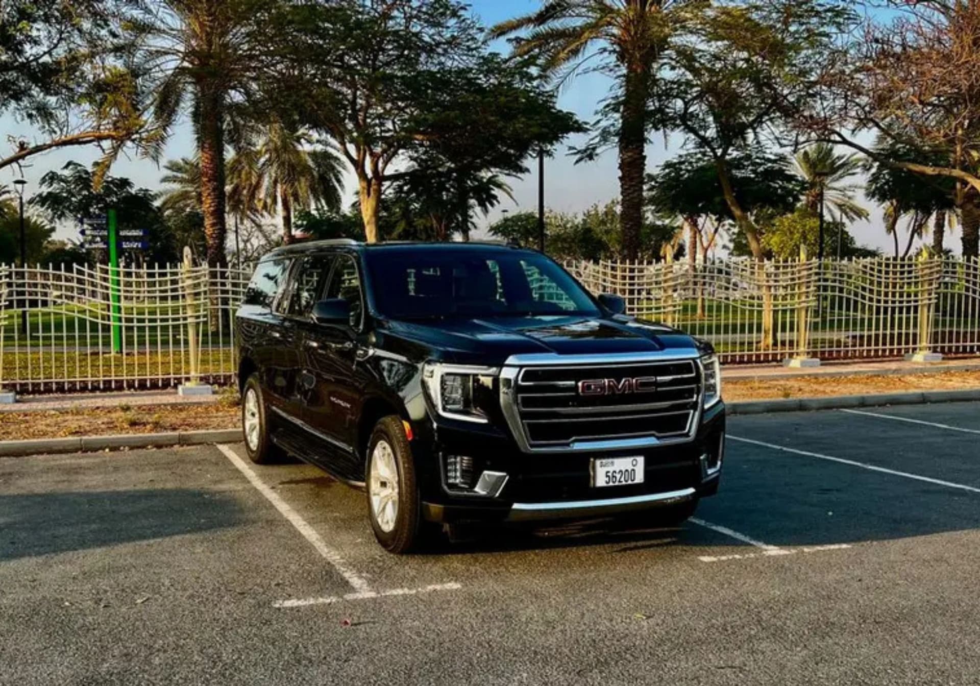 GMC Yukon SLT XL 2024 Rental Dubai - Front View