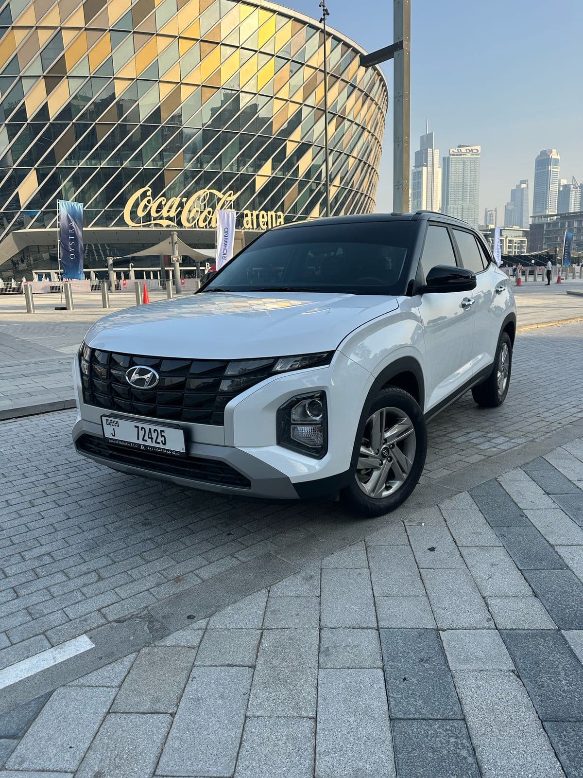 Hyundai Creta 2024 Rental Dubai - Front View